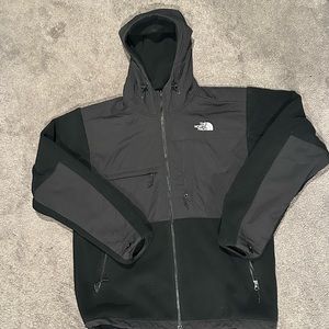 The North Face Denali Hoodie Full Zip Hooded Fleece Jacket Black Men’s Large